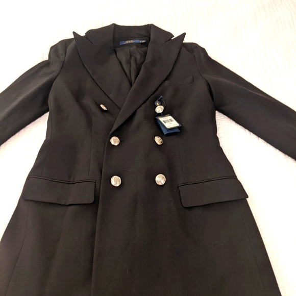 POLO Ralph Lauren double breast wool Tux coat. NWT - Picture 10 of 16